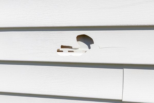 Cost of White Vinyl Siding Repair in Allen